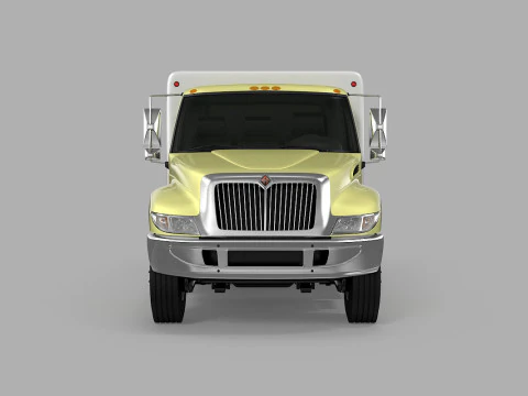 Camion per la consegna di bevande Modello 3D