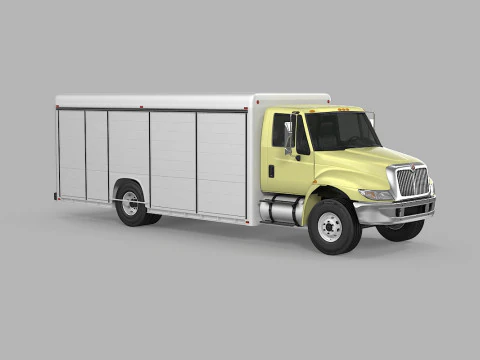 Camion per la consegna di bevande Modello 3D