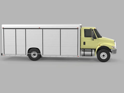 Camion per la consegna di bevande Modello 3D