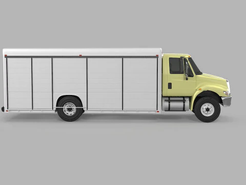 Camion per la consegna di bevande Modello 3D