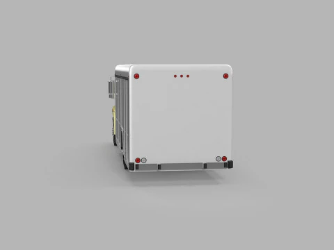 Camion per la consegna di bevande Modello 3D