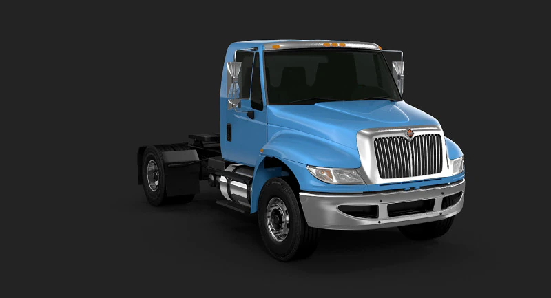 DuraStar Tractor 3D Model .c4d .max .obj .3ds .fbx .stl .blend 