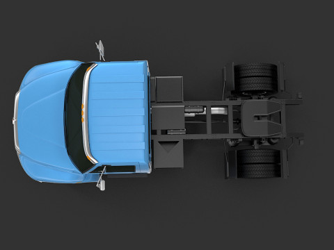 杜拉星拖拉机 3D 模型