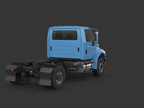 杜拉星拖拉机 3D 模型