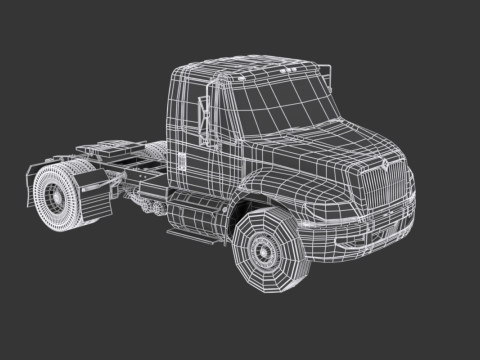 杜拉星拖拉机 3D 模型