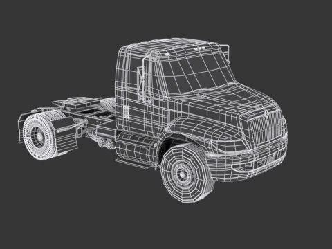 DuraStar Tractor 3D Model