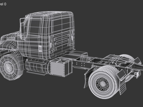 杜拉星拖拉机 3D 模型