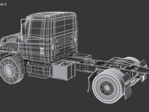 DuraStar Tractor 3D Model