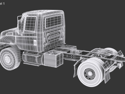 杜拉星拖拉机 3D 模型