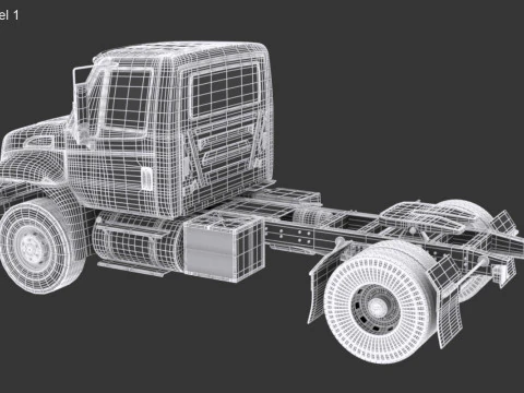 DuraStar Tractor 3D Model