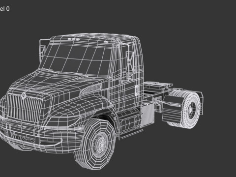 杜拉星拖拉机 3D 模型