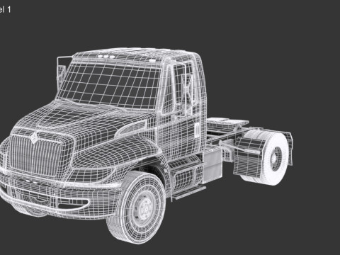 杜拉星拖拉机 3D 模型