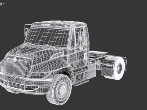 DuraStar Tractor 3D Model