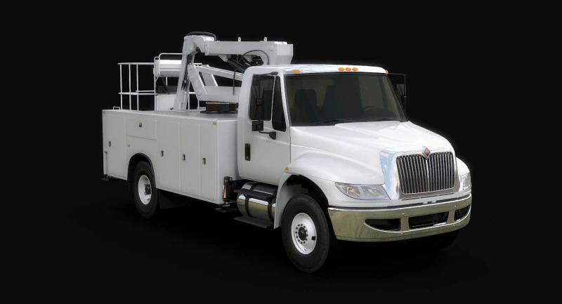 Durastar Cherry Picker 3D Model .c4d .max .obj .3ds .fbx .stl .blend
