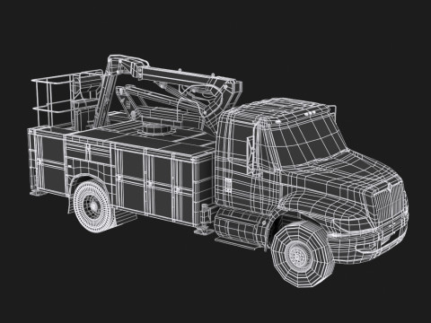 Durastar Cherry Picker 3D Model