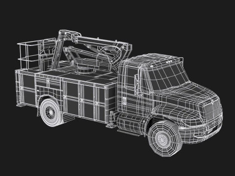 Durastar Cherry Picker 3D Model