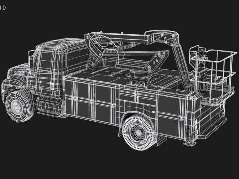 Durastar Cherry Picker 3D Model
