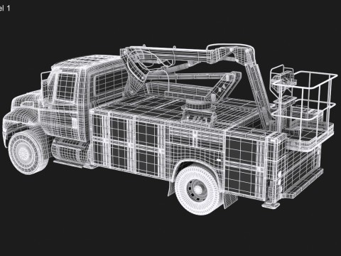Durastar Cherry Picker 3D Model