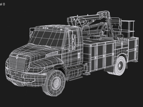 Durastar Cherry Picker 3D Model