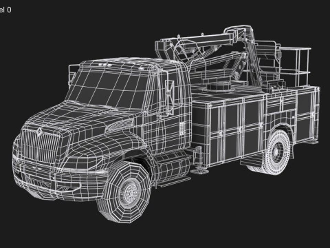 Durastar Cherry Picker 3D Model
