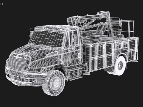 Durastar Cherry Picker 3D Model
