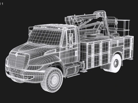 Durastar Cherry Picker 3D Model