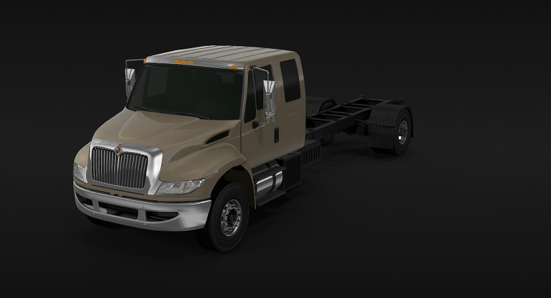 Durastar 双排座驾驶室 3D 模型 .c4d .max .obj .3ds .fbx .stl .blend 