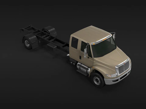 Durastar Crew Cab 3D Model