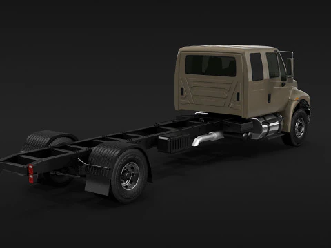 Durastar Crew Cab 3D Model