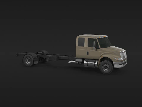Durastar Crew Cab 3D Model