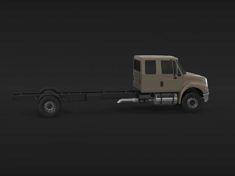 Durastar Crew Cab 3D Model