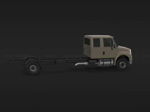 Durastar Crew Cab 3D Model