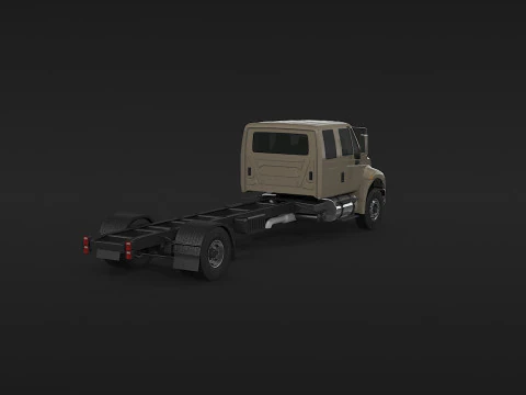 Durastar Crew Cab 3D Model