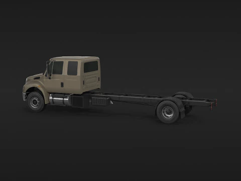 Durastar Crew Cab 3D Model