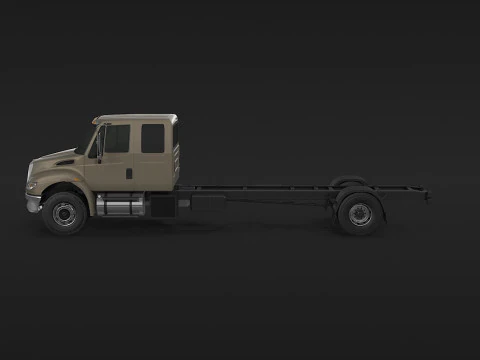 Durastar Crew Cab 3D Model
