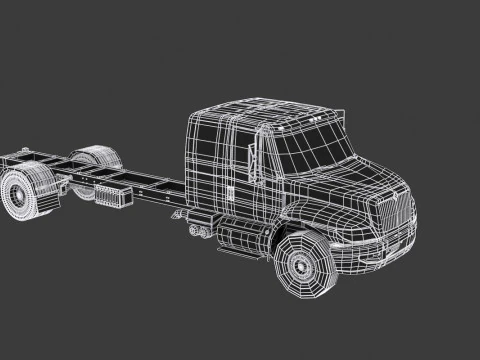 Durastar Crew Cab 3D Model