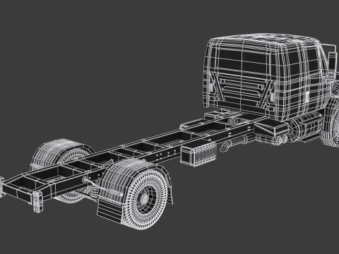 Durastar Crew Cab 3D Model