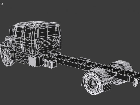 Durastar Crew Cab 3D Model