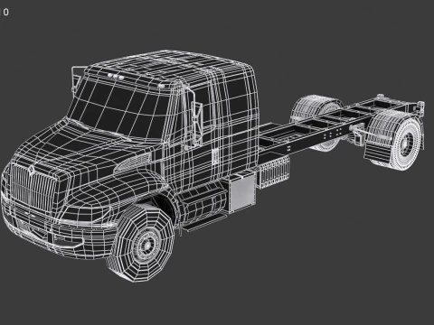 Durastar Crew Cab 3D Model