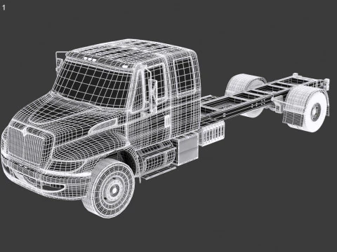 Durastar Crew Cab 3D Model