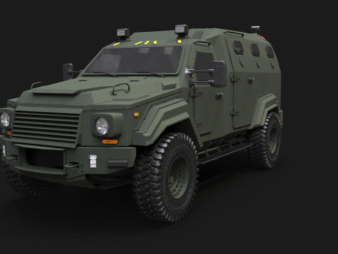 MPV GURKHA Model 3D