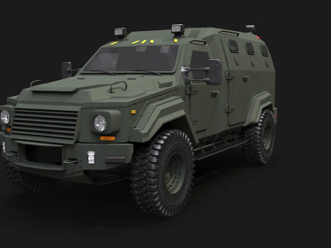 MPV GURKHA Modelo 3D
