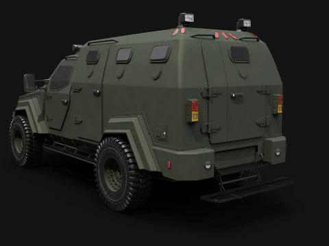 GURKHA MPV 3D Model
