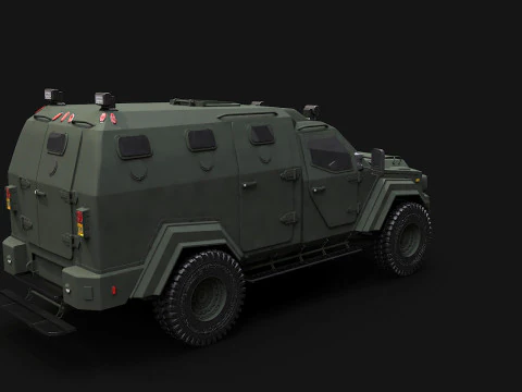 GURKHA MPV 3D Model