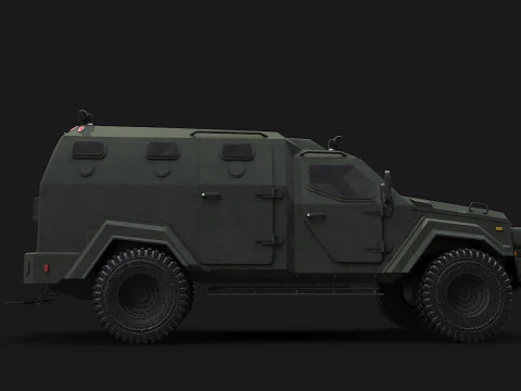 GURKHA MPV 3D Model