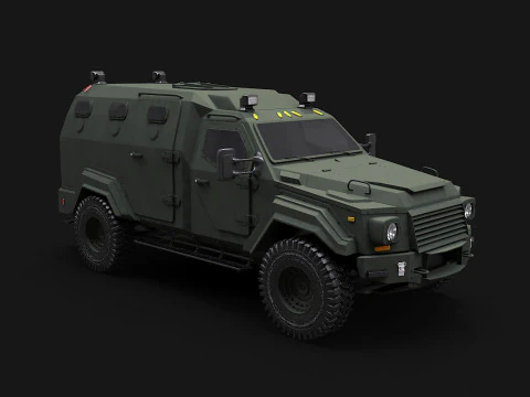GURKHA MPV 3D Model