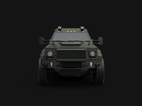 GURKHA monovolume Modello 3D