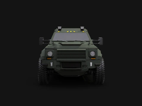 GURKHA MPV 3D Model