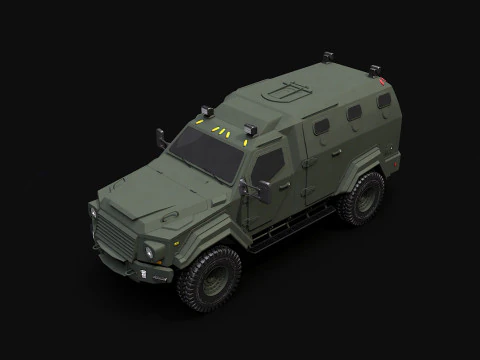 GURKHA MPV 3D Model