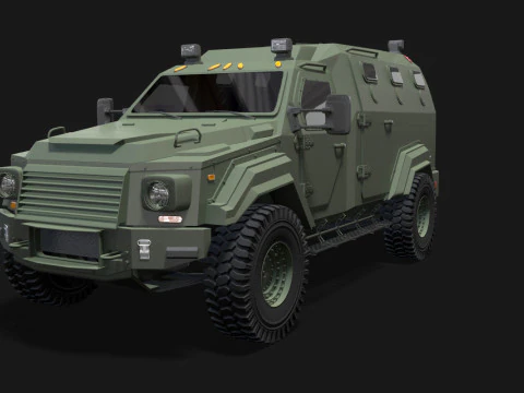 GURKHA MPV 3D Model